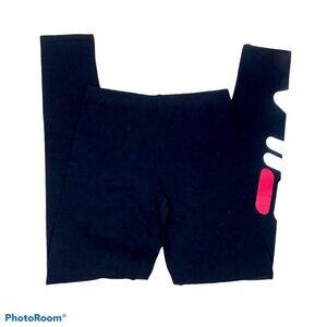 Fila Girl’s 7/8 Length Leggings  | Black Tights